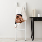 Couverture Sherpa SlipperyJoe's save horse ride paille cowboy casque (En situation)