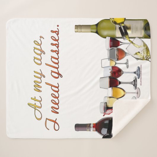 Couverture Sherpa SlipperyJoe's Vins Verres de raisins fermentés vin (Devant (Horizontal))