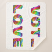 Couverture Sherpa SlipperyJoe's vote amour égalité cadeaux gay pride (Devant)