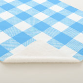 Couverture Sherpa Slow-Living Summer Sky Check (3/4)