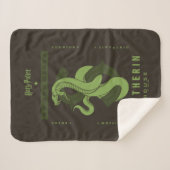 Couverture Sherpa SLYTHERIN™ Maison Par Tous Les Moyens (Devant (Horizontal))