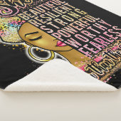 Couverture Sherpa Smart Extraordinaire Reine Black Melanin Femme Bro (3/4)