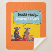 Couverture Sherpa Snacks Ready, Drama Steady (Devant)