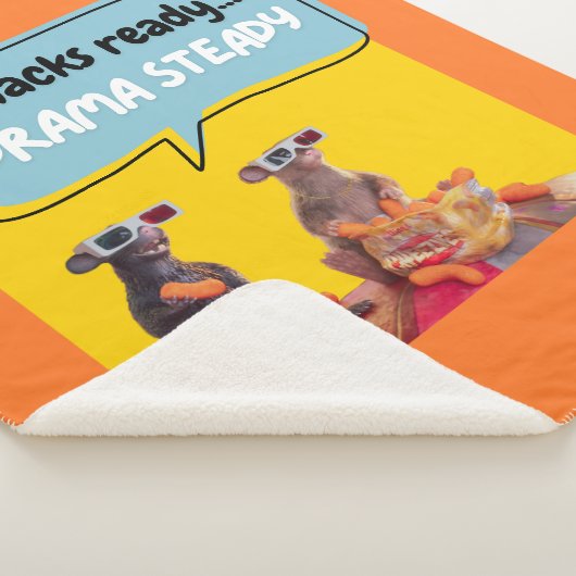 Couverture Sherpa Snacks Ready, Drama Steady (3/4)