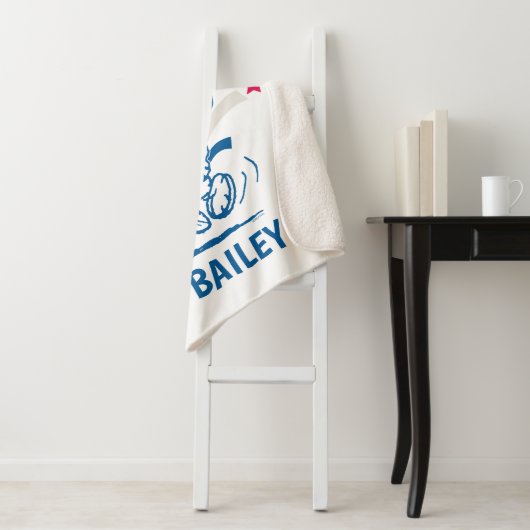 Couverture Sherpa Snoopy 4 juillet Danse (En situation)