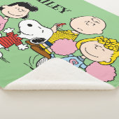 Couverture Sherpa Snoopy et Gang Play Football (3/4)