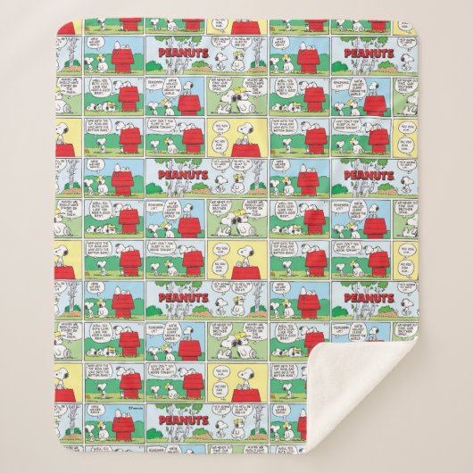 Couverture Sherpa Snoopy et ses frères Andy & Olaf (Devant)