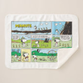 Couverture Sherpa Snoopy & Friends | Go Camping (Devant (Horizontal))