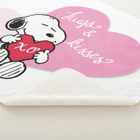 Couverture Sherpa Snoopy Hugs & Kisses (3/4)