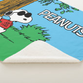 Couverture Sherpa Snoopy "Joe Cool" Standing (3/4)