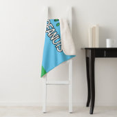 Couverture Sherpa Snoopy "Joe Cool" Standing (En situation)