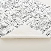 Couverture Sherpa Snoopy Joue Au Tennis (3/4)