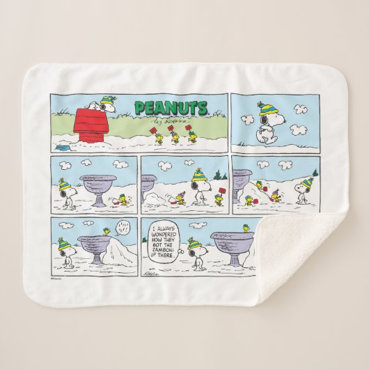Couverture Sherpa Snoopy & l'équipe (Devant (Horizontal))