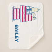 Couverture Sherpa Snoopy sur 4 juillet Dog House (Devant)