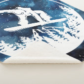 Couverture Sherpa Snowboard Sherpa Blanket (3/4)