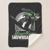 Couverture Sherpa Snowboarding (Devant)