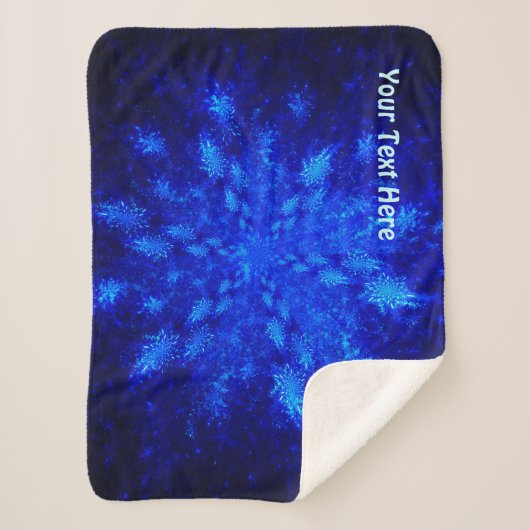 Couverture Sherpa Snowburst (Devant)