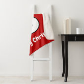 Couverture Sherpa Snowman (En situation)