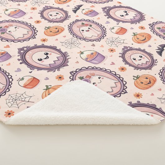 Couverture Sherpa Soins Ghosts & Whimsy d'automne (3/4)