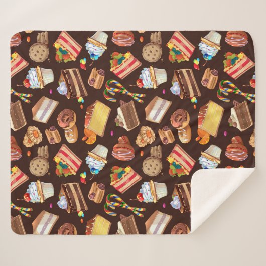 Couverture Sherpa Soins sucrés (Devant (Horizontal))