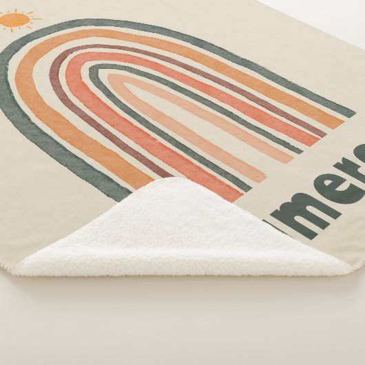 Couverture Sherpa Soleil sur un arc-en-ciel (3/4)