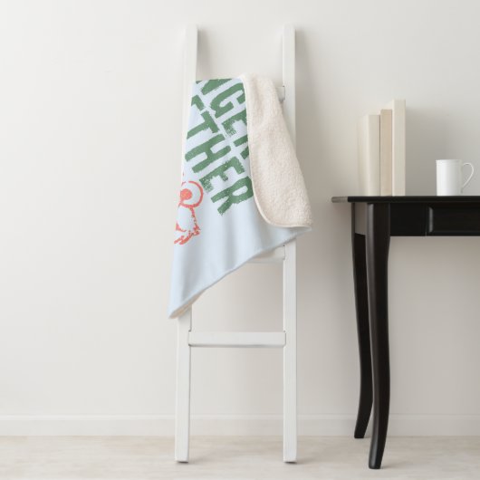 Couverture Sherpa Solide Ensemble Kinder (En situation)