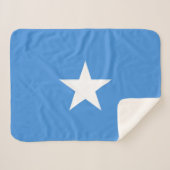 Couverture Sherpa Somalia Flag (Devant (Horizontal))