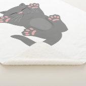 Couverture Sherpa sommeil du chat (3/4)