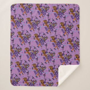 Couverture Sherpa Sorcière de l'Halloween mignonne