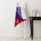 Couverture Sherpa Sorcière mystérieuse dans Enchanted Woods Design (En situation)