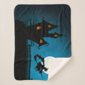 Couverture Sherpa Sorcière volante (Devant)