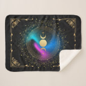 Couverture Sherpa Sorcières Éclipse lunaire (Devant (Horizontal))