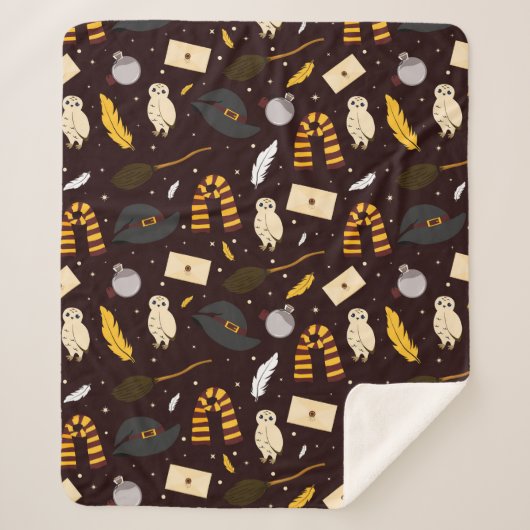 Couverture Sherpa Sorcières, sorciers et Motif magique (Devant)