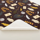 Couverture Sherpa Sorcières, sorciers et Motif magique (3/4)