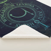 Couverture Sherpa Sortilège Harry Potter | Graphisme Wingardium Levi (3/4)