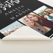 Couverture Sherpa Soul Soeurs Trois Photo Noir et Blanc (3/4)