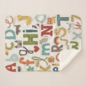 Couverture Sherpa Soupe Alphabet (Devant (Horizontal))