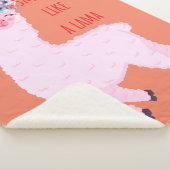 Couverture Sherpa Souriez comme un lama (3/4)