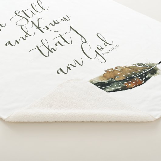 Couverture Sherpa Sous Ses Ailes, Psaume 46 (3/4)