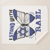 Couverture Sherpa Soutenez Israël - Je Suis Avec Israël (Devant (Horizontal))