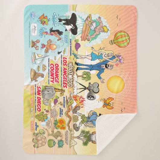 Couverture Sherpa Southern California (Devant)