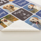 Couverture Sherpa Souvenir commémoratif du chien de compagnie Couleu (3/4)