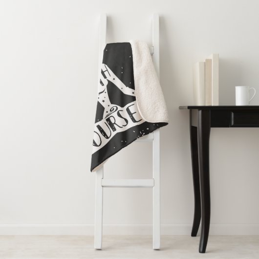 Couverture Sherpa Soyez en harmonie avec vous-même (En situation)