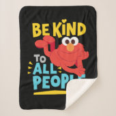 Couverture Sherpa Soyez Gentils Avec Tous Les Gens (Devant)