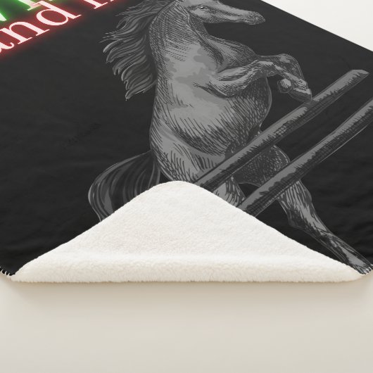 Couverture Sherpa Soyez sauvage et saut à cheval libre (3/4)