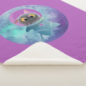 Couverture Sherpa Space Cat Sherpa Blanket (3/4)