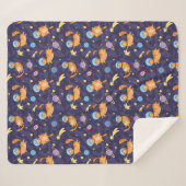 Couverture Sherpa Space Cats Sherpa Blanket (Devant (Horizontal))