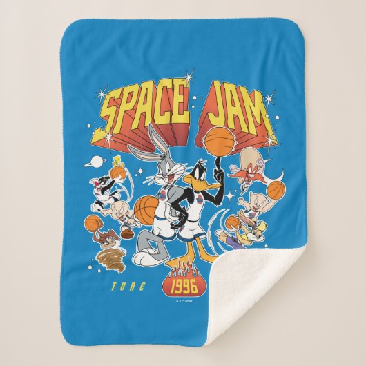 Couverture Sherpa SPACE JAM™ TUNE SQUAD™ 1996 Graphique (Devant)