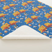 Couverture Sherpa SPACE JAM™ TUNE SQUAD™ Outter Space Pattern (3/4)