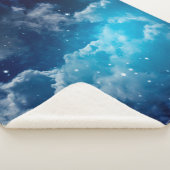 Couverture Sherpa Space of night sky with cloud and starssky,night,b (3/4)